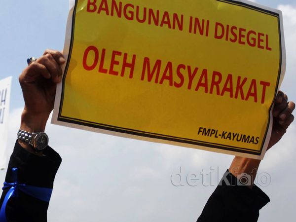 Warga Pulomas Tolak Alih Fungsi RTH