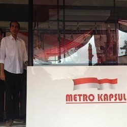 Jokowi: Metro Kapsul Murah dan Bisa Digunakan Semua Kota