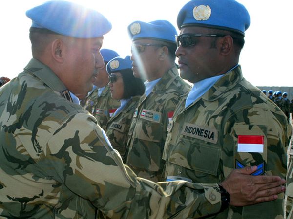 64 Prajurit TNI Konga XXIII-H Naik Pangkat