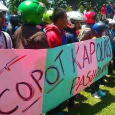 Dinilai Arogan, Kapolres Pasuruan Didemo Buruh