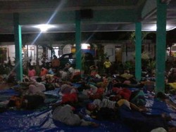 Imbas Gempa Chile, Ratusan Warga Pancer Banyuwangi Mengungsi