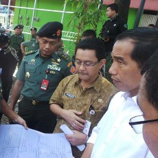 Jokowi Gelontorkan Dana Rp 60,7 M untuk Jalan Depan Mabes TNI