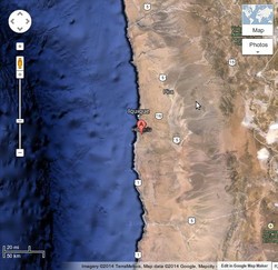 USGS Revisi Besaran Gempa Chile Jadi 7,8 SR dan Berpotensi Tsunami