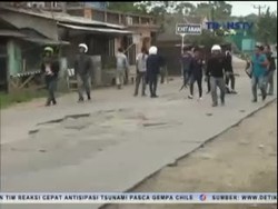 Warga dan Ormas Saling Serang