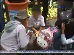 Melanggar Lalu Lintas, 4 Siswi SMA Ini Ditangkap Polisi