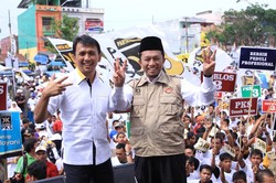 Kampanye Terakhir PKS di Medan, Tifatul Bakar Semangat Massa