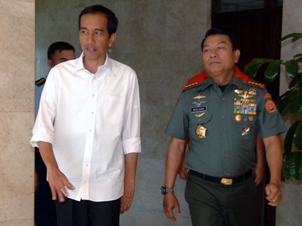 Jokowi Bertemu Panglima TNI