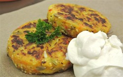 Campuran Kembang Kol dan Bijian Membuat Vegetarian Burger Renyah dan Enak