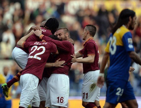 Roma Tundukkan Parma 4-2