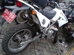 Ini Motor Dishub yang Dipakai Edy Saat Kecelakaan di Rawamangun