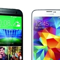 Samsung Umbar Keunggulan Galaxy S5 Atas HTC M8