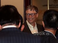 Bill Gates ke Indonesia Galang Dana