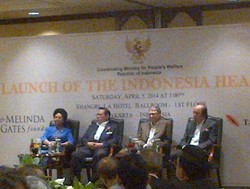 Dua Menteri Kawal Bill Gates di Jakarta