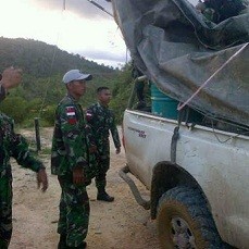 Bawa Senpi Ilegal Lintas Perbatasan, WN Malaysia Diamankan Satgas TNI AD