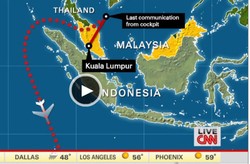 Ini Rute yang Dilewati MH370 di Sekitar Wilayah Indonesia