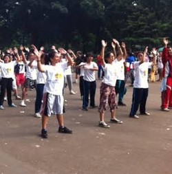 Seru! Kampanye No Golput No Money Politic dengan Flash Mob
