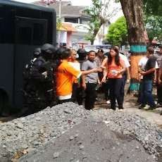 Densus 88 Rekonstruksi Teroris di Kota Probolinggo