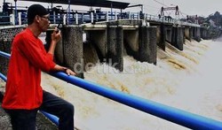 Bendungan Katulampa Normal, Ketinggian Air Mencapai 50 Centimeter