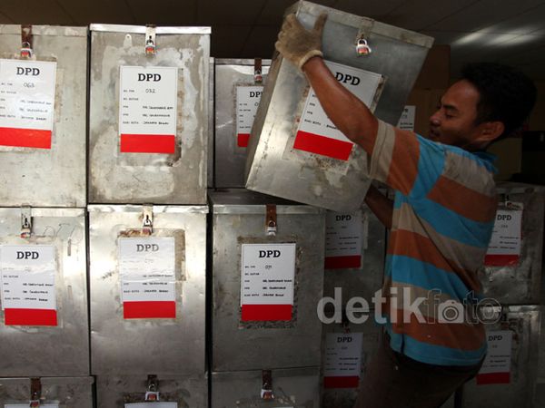 Logistik Pemilu Didistribusikan