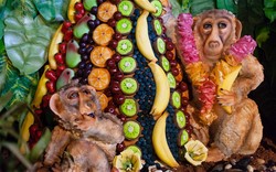 Wow! Ada Cake Berbentuk Hutan Asli di Cake & Bake Show Inggris