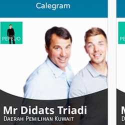 Calegram, Ikut Nyaleg Tanpa Stres