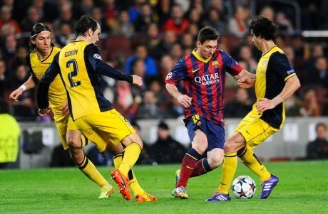 Messi, Ujian Ketangguhan Atletico di Vicente Calderon