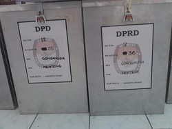 Logistik Pemilu di Kelurahan Gondangdia Dibagi ke 12 TPS Pukul 16.00 WIB