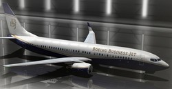 Begini Bentuk Pesawat Canggih Boeing Business Jet