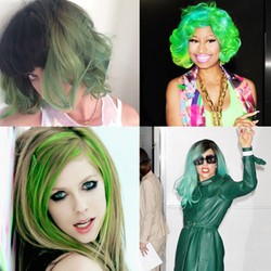 Selebriti Berambut Hijau, Siapa yang Paling Cocok?