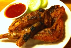 Ayam Bakar Taliwang Paon Bali: Sedap Menyengat Ayam Bakar Lombok a la Bali