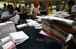 Ratusan Surat Suara Tercoblos, Pemungutan Suara di Ciampea Bogor Diulang