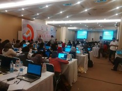 Beginilah Suasana Kantor Lembaga Survei CSIS Saat Hari Pemilu