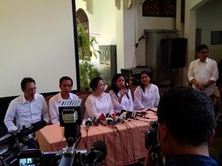 Diapit Prananda dan Mega, Jokowi Bacakan Surat Seruan Menangkan PDIP