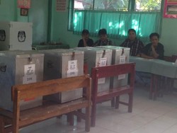 Pemilu di TPS 68 Depok Tertunda Gara-gara Gembok Kotak Suara Tak Ada