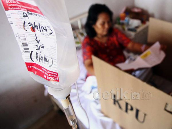 Pasien RS Fatmawati Gunakan Hak Pilihnya