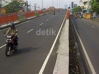 Libur Pemilu Pileg, Jalanan Di Surabaya Sepi