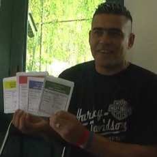 Pertama Kalinya Gonzales Gunakan Hak Pilih