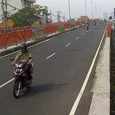 Libur Coblosan Pileg, Jalanan di Surabaya Lengang