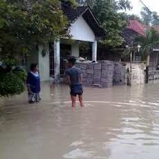 Empat Dusun di Mojokerto Banjir, TPS Diungsikan