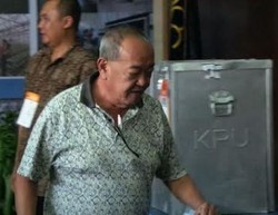Begini Suasana Pencoblosan di Lapas Khusus Koruptor