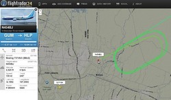 Sebelum Mendarat, Pesawat Kepresidenan RI Sempat Berputar di Langit Bekasi