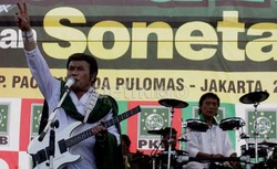 Parpolnya Masuk 5 Besar, Cak Imin: Terima Kasih Bang Haji Rhoma