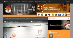 Sempat Tak Bisa Diakses, Begini Wajah Baru Situs KPU