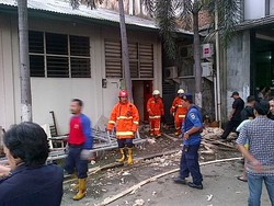 Api Padam, Puntung Rokok Jadi Penyebab Kebakaran Gudang di Kampus Binawan