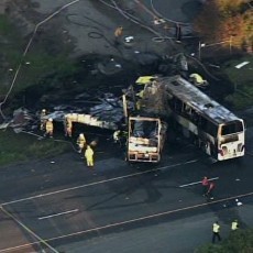 Truk Tabrak Bus Tur Berisi Anak Sekolah di AS, 9 Orang Tewas