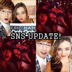Miranda Kerr Eksis di Korea, Donghae SuJu Nonton Konser Bruno Mars
