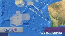 4 Lokasi Ditemukannya Signal Black Box MH370