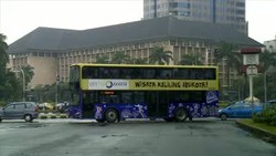 DKI Menanti 25 Bus Tingkat Sumbangan