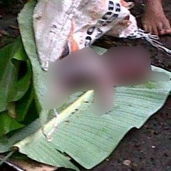Mayat Bayi Ditemukan di Pinggir Sungai di Pemandian Cipanas, Sumedang