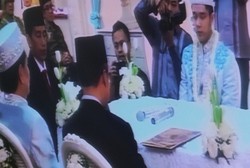 Jokowi Jadi Saksi Nikah Anak Sys NS Bersama Mantan KSAD Ryamizard